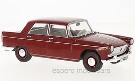 Peugeot 404 Berline 1960–1975 /in Afrika-1989 dunkelrot 1:24