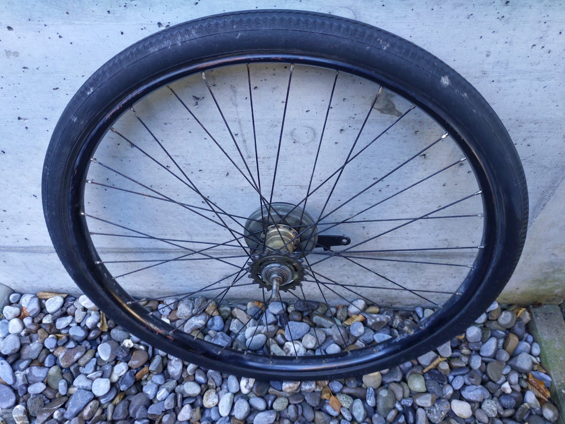 Pezzi di ricambio: Militärvelo Hinterrad Torpedo Nabe Oldtimer – Usato da zollikofen venduto da -Roma-