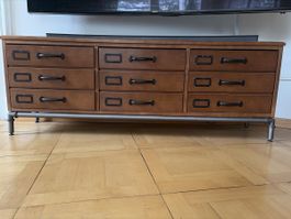 Sideboard Industrial Design Holz braun guter Zustand