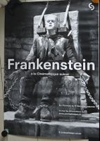 Affiche cinéma Frankenstein Cinémathèque suisse bon état
