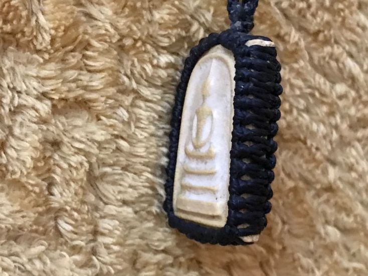 Anhänger: Buddha Amulett/Makramee Halskette – Neu (gemäss Beschreibung) aus Basel von Michael-Keltoi 5