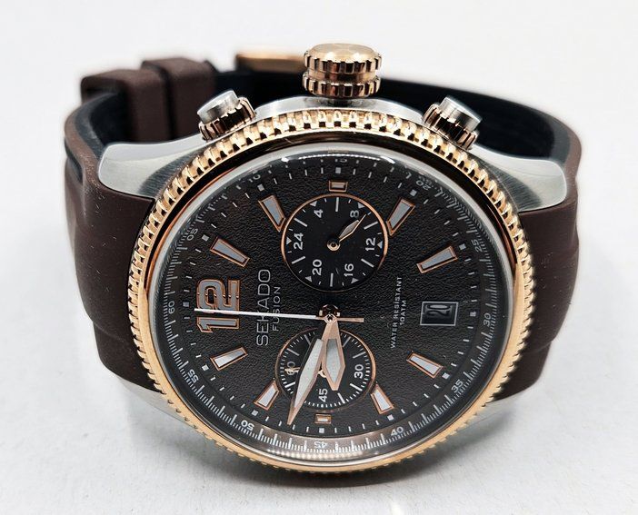 Uhren: SEKADO Fusion - Chrono Gold Edition – Neu (gemäss Beschreibung) aus Zürich von Numark 2