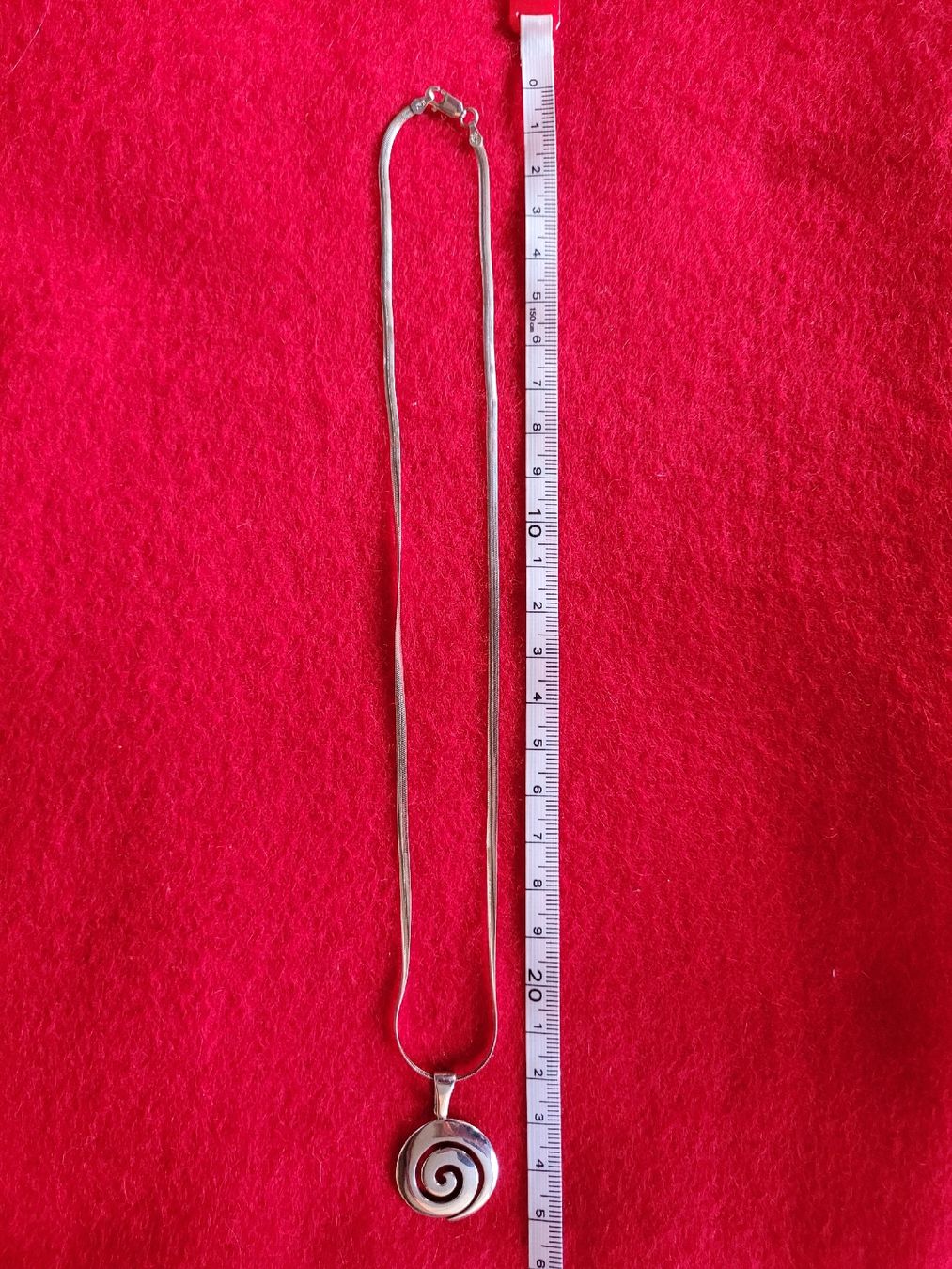 Catenine: Silberkette mit Anhänger - Pendant and Chain - Silver 925 – Usato da Genève venduto da Litmus 5
