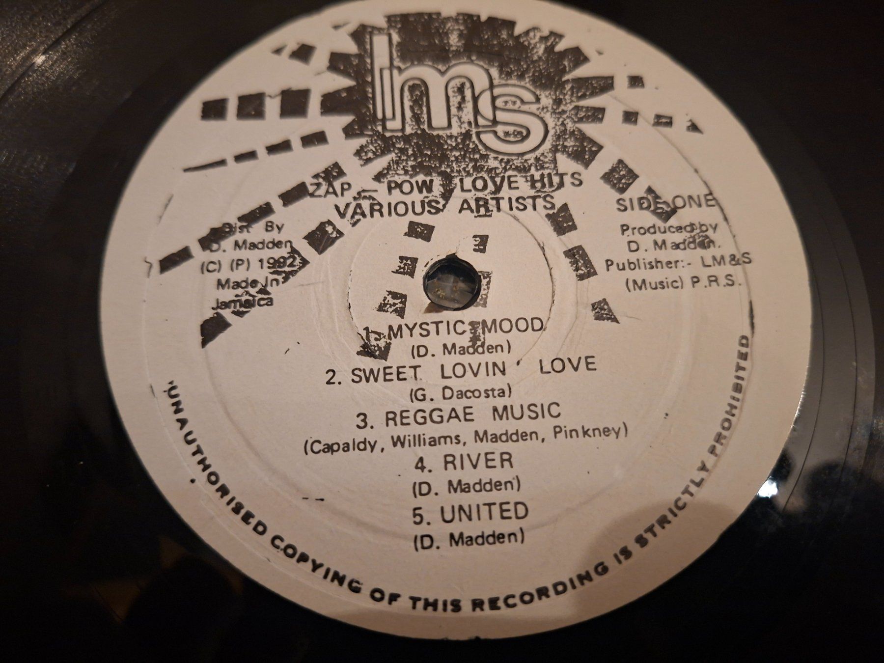 Schallplatten: Reggae LP - Zap Pow - Love Hits – Gebraucht aus Bernex von Wannabehasbeen01 3