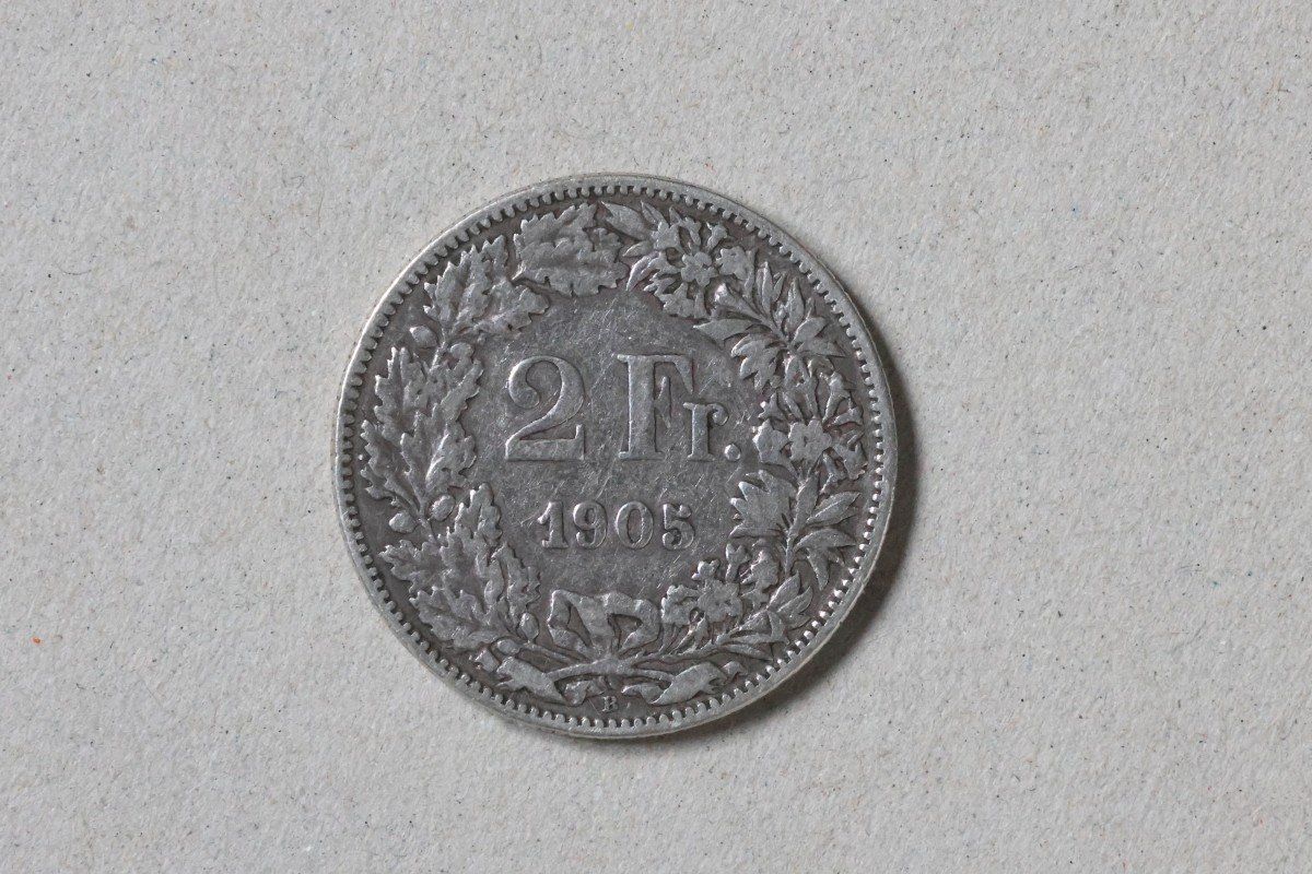 Tutti le monete: 2 Franken silber 1905 – Usato da Wil SG venduto da Ikw
