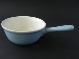 Vintage Miniatur Pfanne - Villeroy & Boch - 50- iger - blau