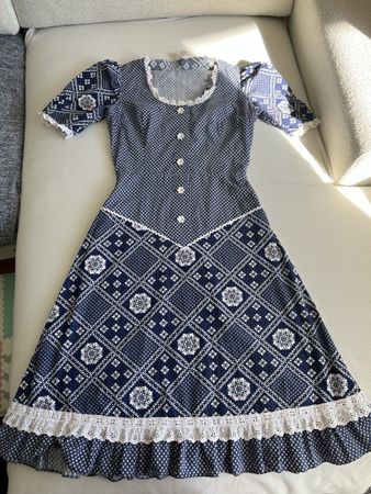 Krause Senn Zürich vintage 60s dress