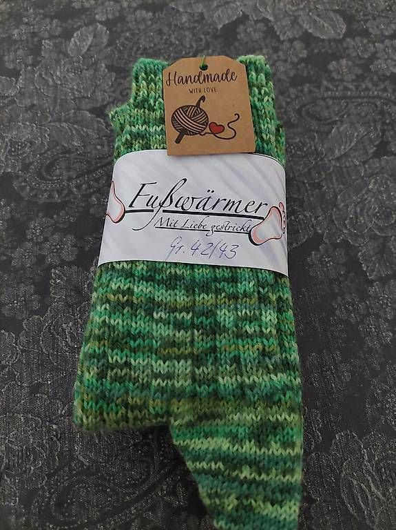 Calze: Gestrickte Herrensocken Gr. 42/43 – Usato da Rothrist venduto da lil_6mn9 1
