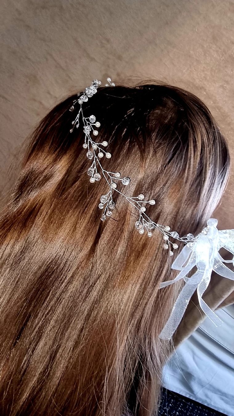Accessori per capelli: Wunderschöner Brautkopfschmuck  Neu – Nuovo e nell'imballaggio originale da Wigoltingen venduto da Zuckerfee84 1