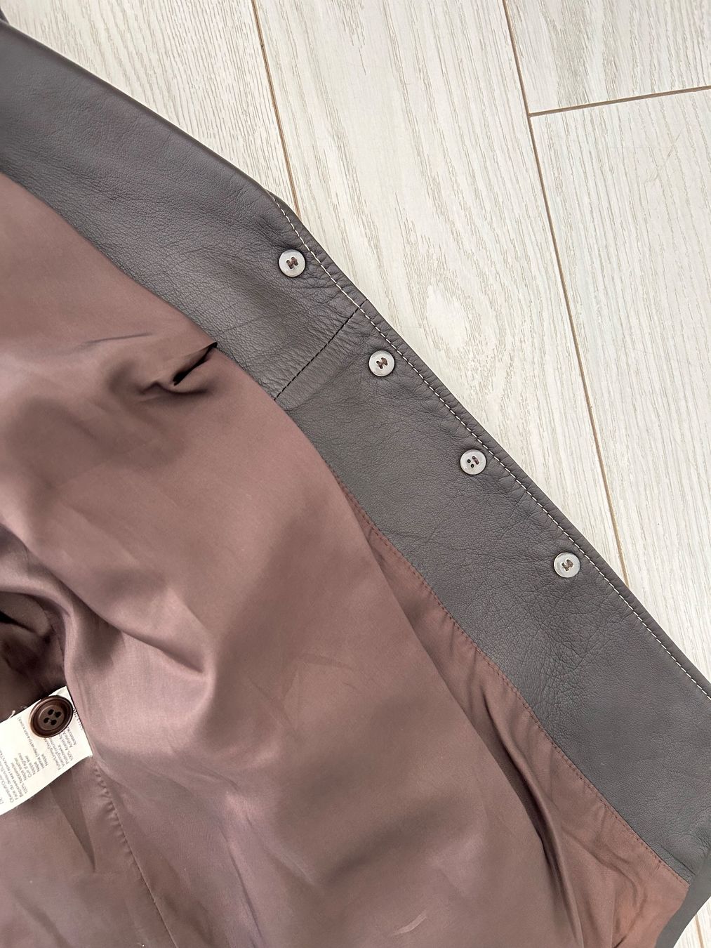 Gerry Weber Giacche: Gerry Weber brown leather jacket (D40/L) – Usato da Rüschlikon venduto da Tey_sl 7
