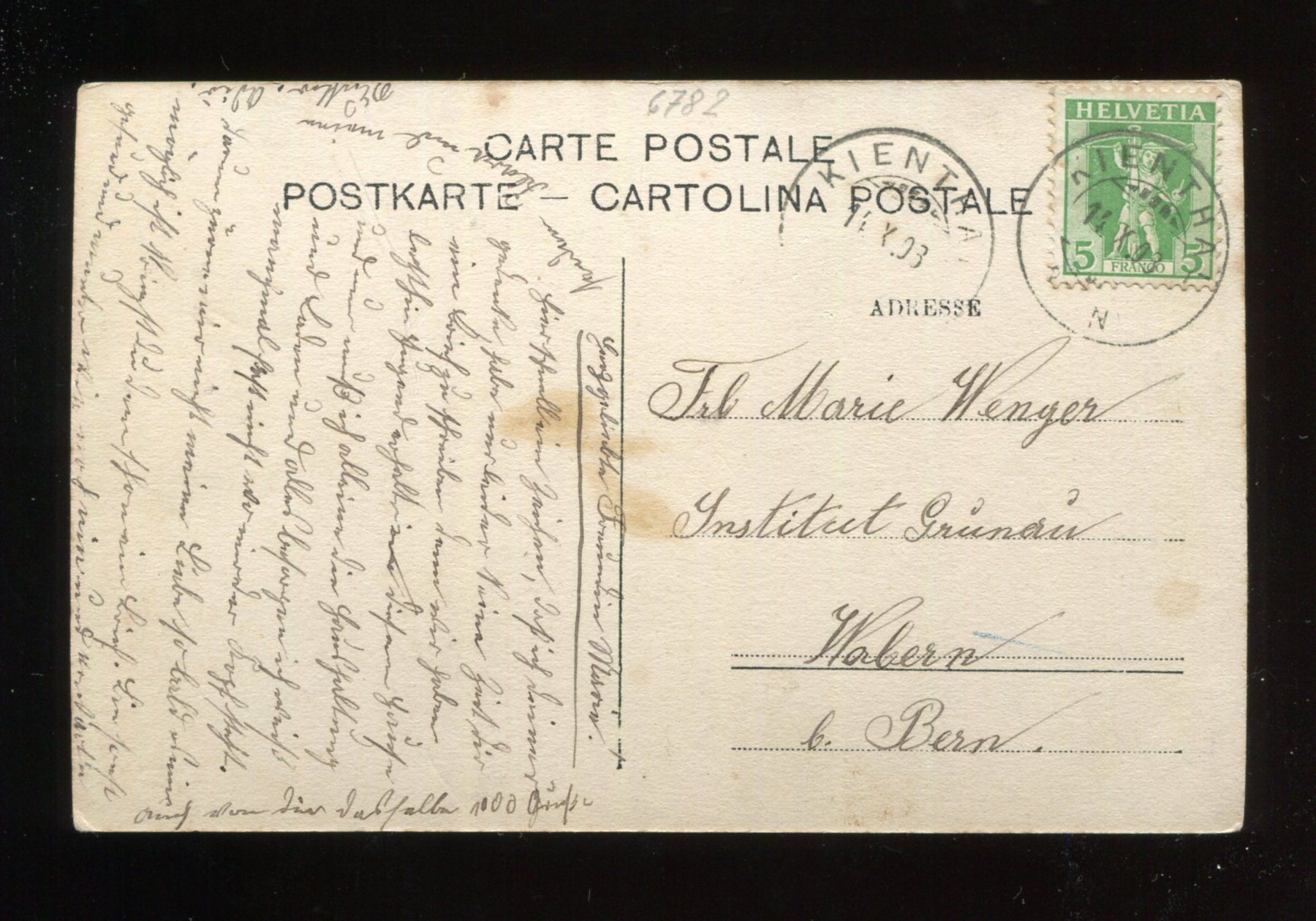 Cartes postales: Kiental, Bundsteg – D'occasion à Aarau par Elmaar41 1