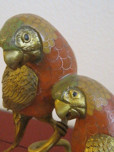 Figurines: Cloisonné Räuchergefäss aus massivem Messing – Neuf (Voir description) à Basel par cronat 6