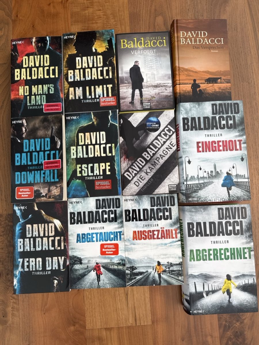Livres: Bücher David Baldacci – D'occasion à Mörschwil par Marmot3