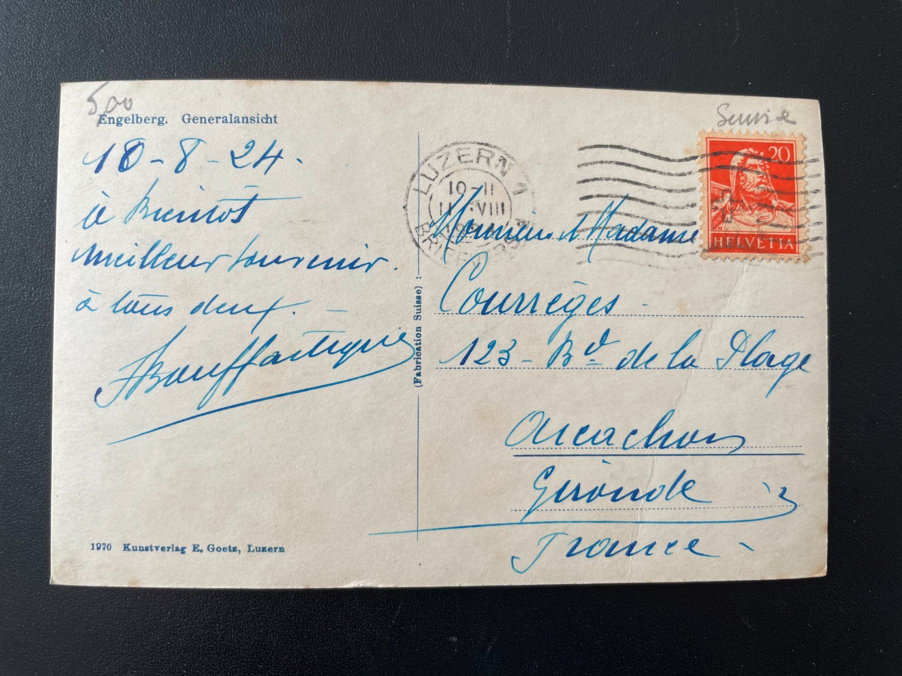 Cartes postales: AK OW Engelbeg – D'occasion à Thal par Danny82 1