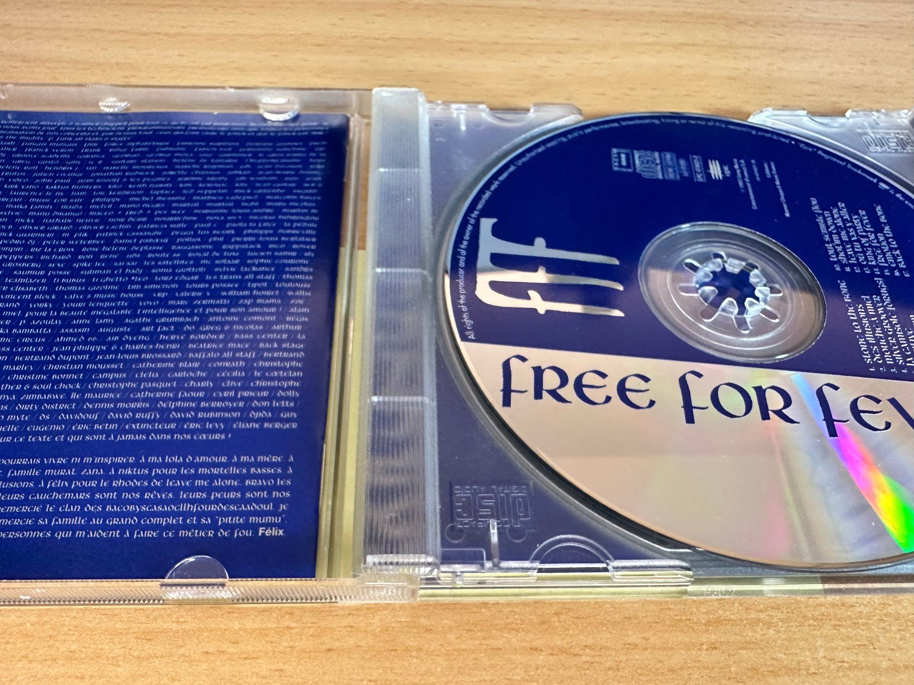 CD: FFF – Free For Fever – Usato da Rikon im Tösstal venduto da Alpenmutz 2