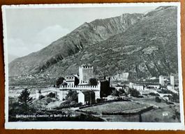 Bellinzona - Castello di Svitto & uri - Carte ancienne