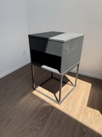 IKEA VIKHAMMER Nachttisch schwarz | guter Zustand