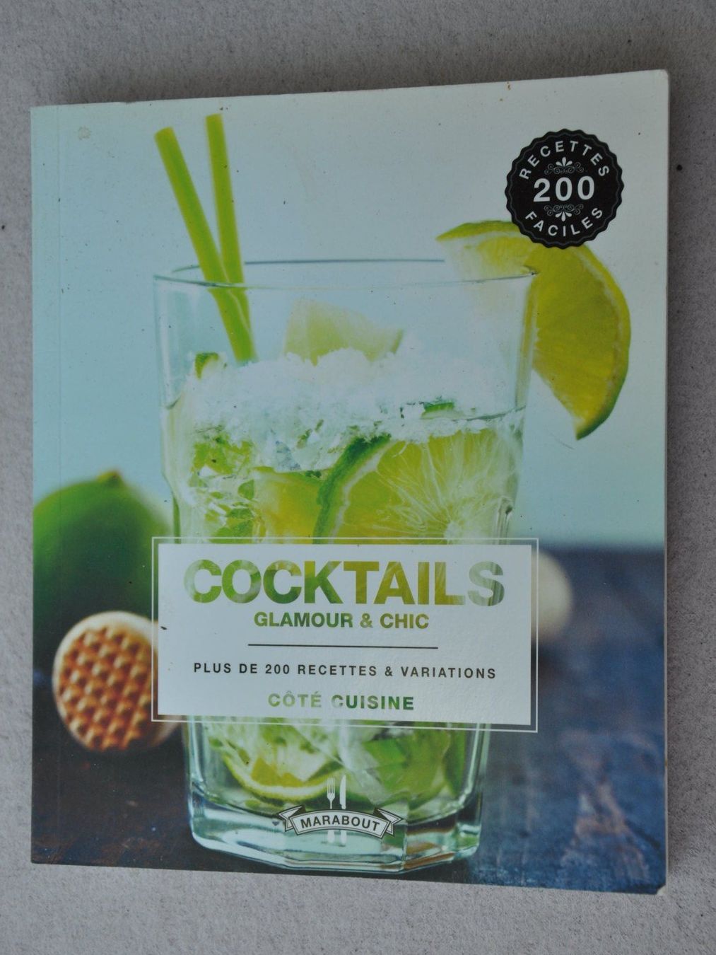 Libri: Cocktails - Glamour & Chic - recettes & variations cuisine – Usato da Fully venduto da Minouchka
