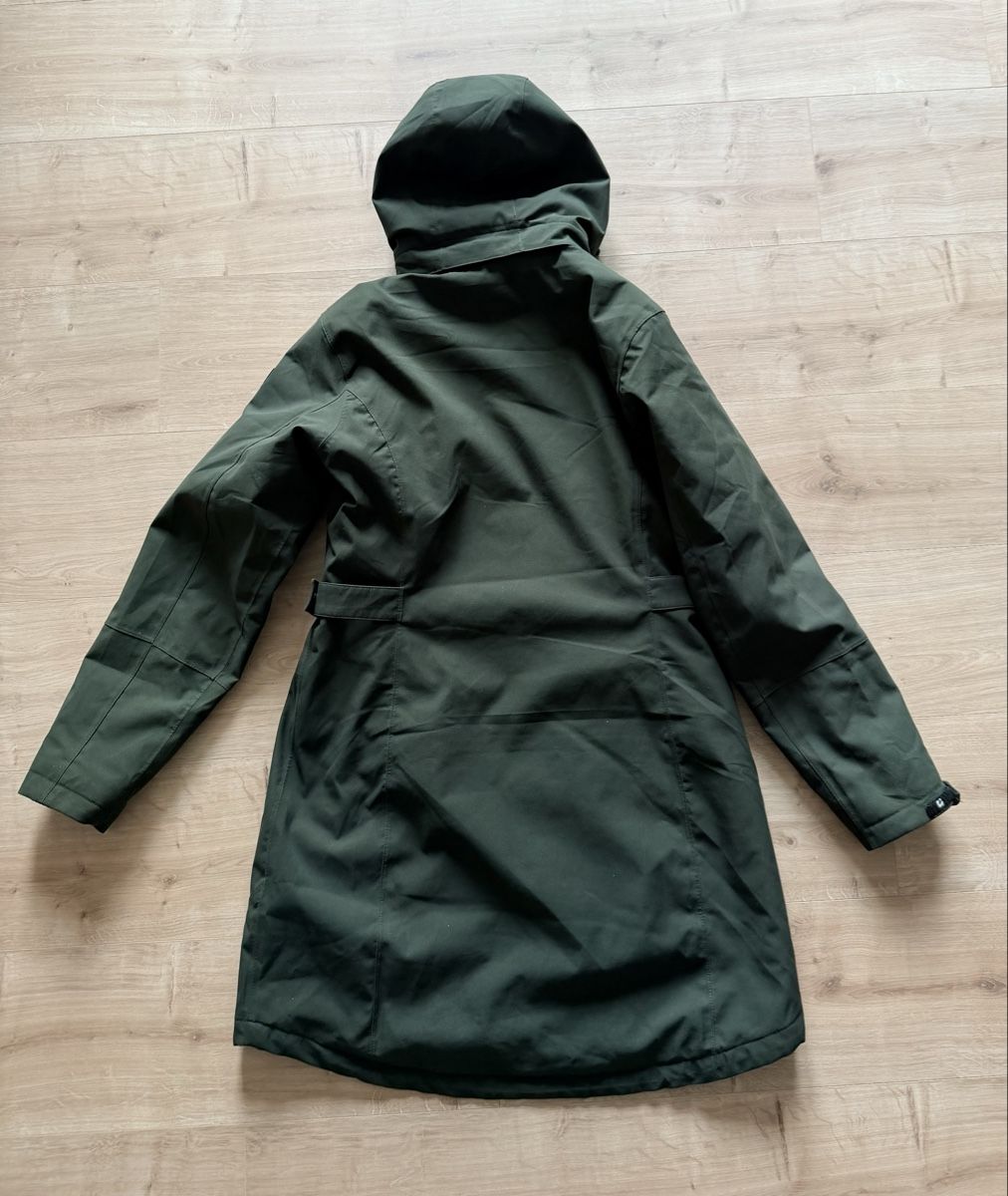 Killtec Cappotti: Killtec Outdoormantel, Gr. 40 wasser- und winddicht, olive – Usato da LUZERN venduto da Supigers 1