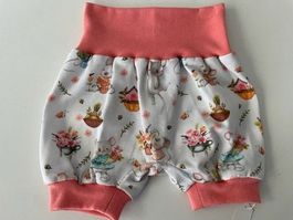 Kurze Pumphose Mitwachshose Maus Mäuse Gr. 62/68 NEU