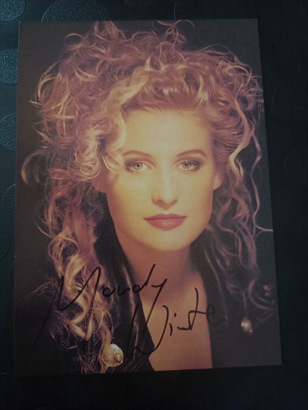 Autografi: Mandy Winter - handsigniert Autogrammkarte – Usato da Menziken venduto da Artographs