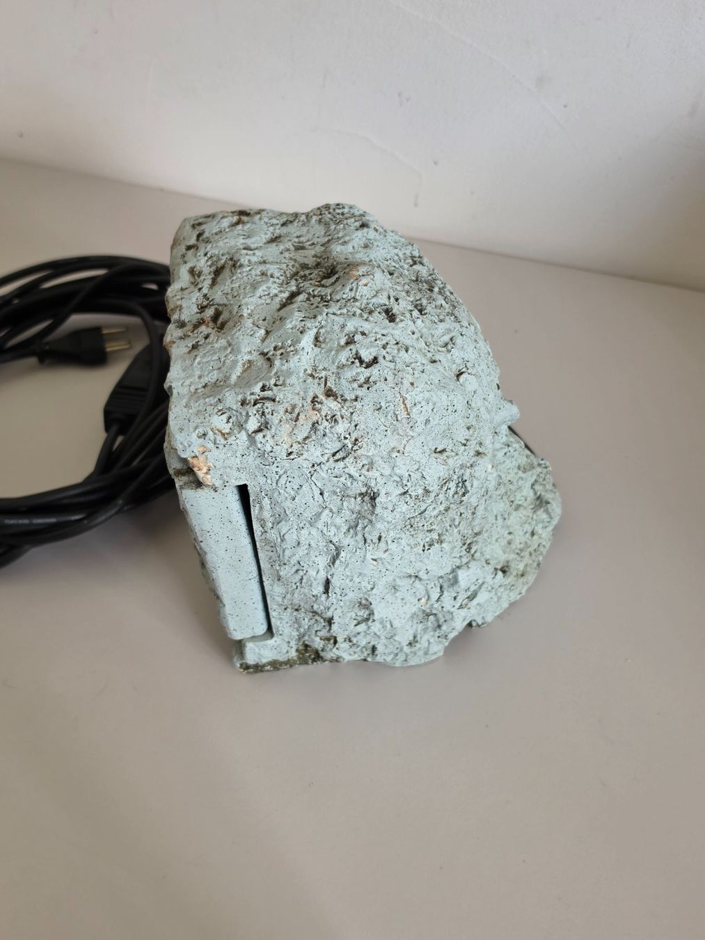 Alimentazione elettrica: Gartensteckdose Stein-Optik - Stromverteiler Garten aussen – Usato da Birr venduto da DisDas 2