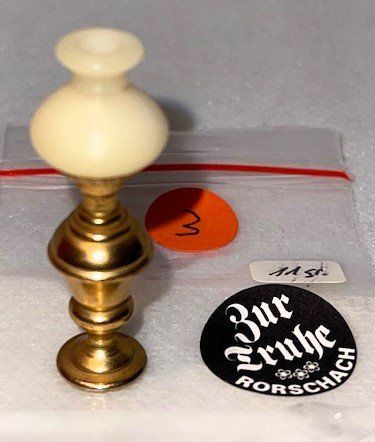 Tutte le decorazioni: Stehlampe Messing Miniatur Nr.3 – Nuovo (secondo la descrizione) da Lutzenberg venduto da Pinschi01