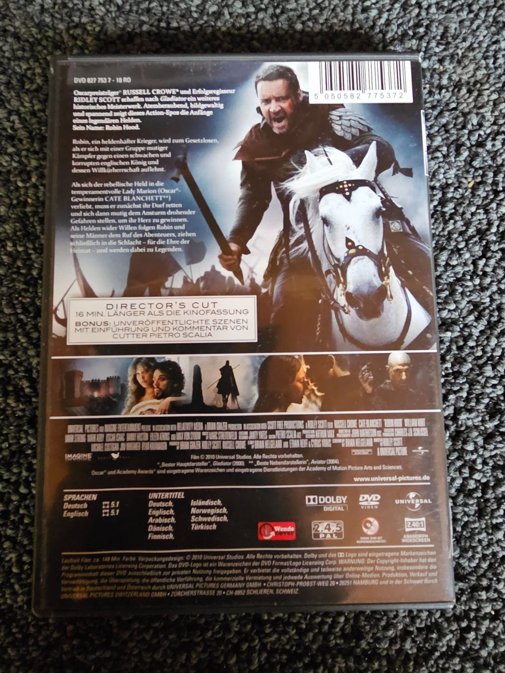 Tutti i DVDs: ROBIN HOOD (13906) – Usato da Ruswil venduto da M71 1
