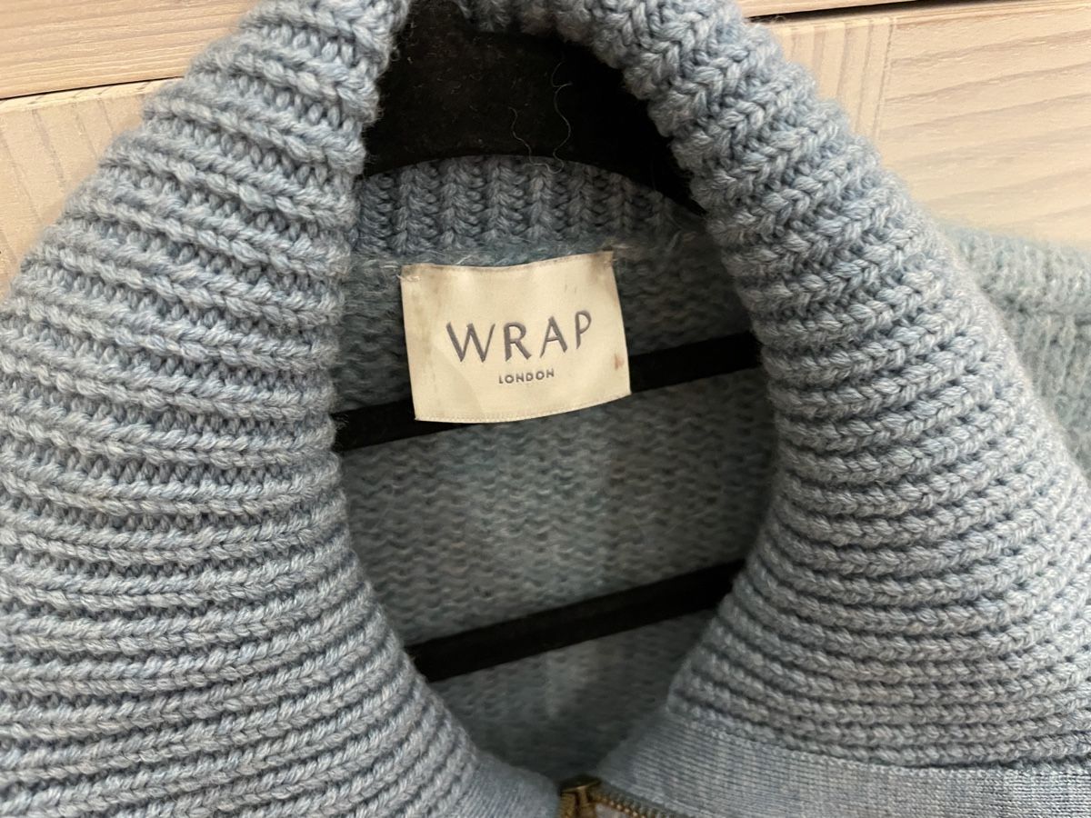 Maglioni & Felpe: WRAP London Wollpullover Gr. 36 Hellblau Winter Special! – Nuovo (secondo la descrizione) da Basel venduto da non_vn79 1