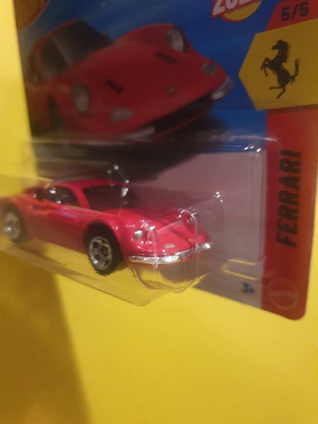 Hot Wheels Modellini d'auto: Hot Wheels DINO 206 GT – Nuovo e nell'imballaggio originale da Oftringen venduto da Rotor 5
