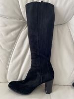 Stiefel schwarz Wildleder Grösse 39,5 Marke SERGIO ROSSI