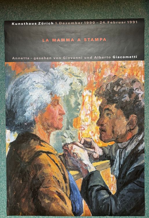 Plakat Giovanni und Alberto 1990 Kaufen auf Ricardo