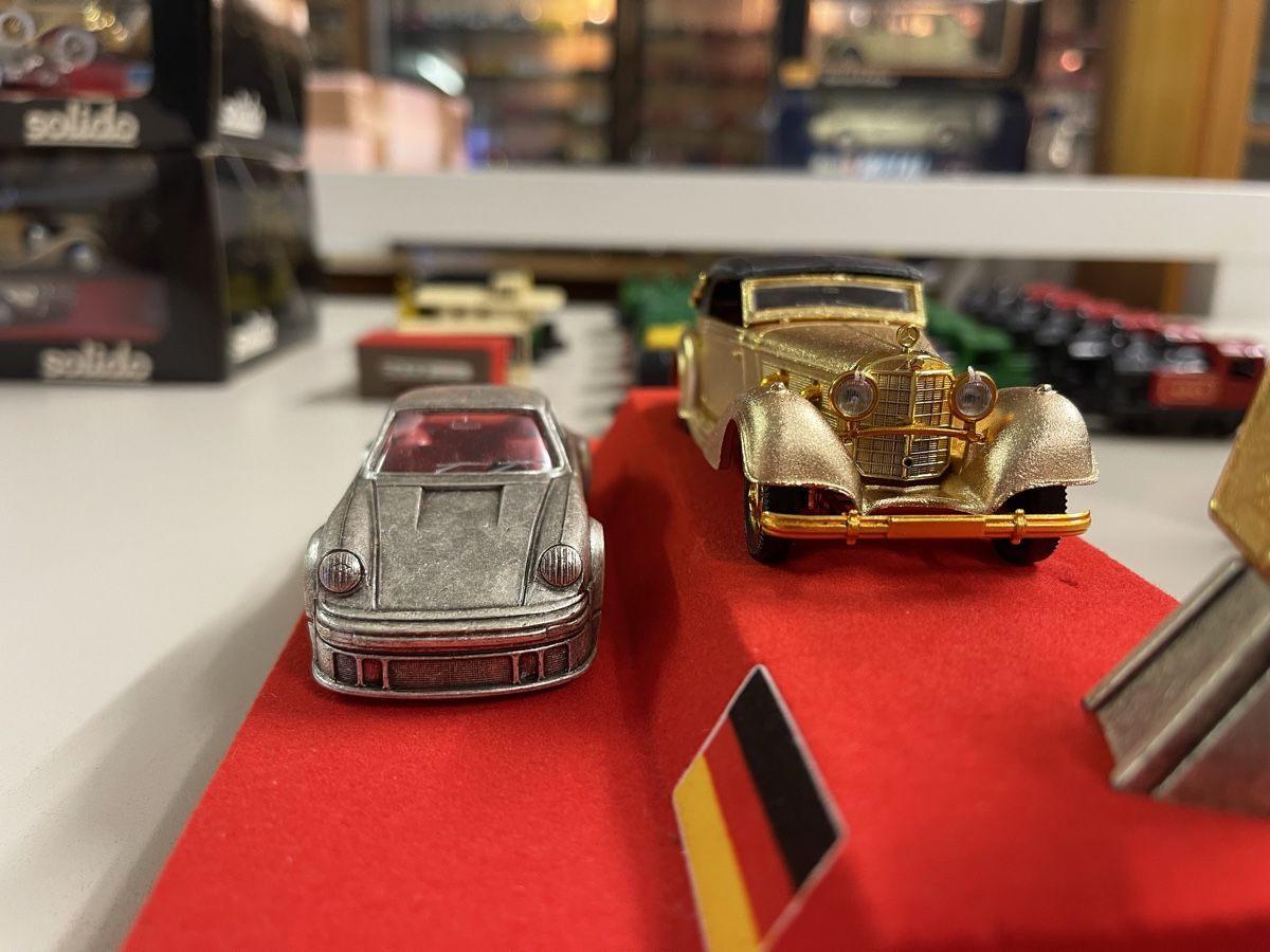Solido Modellautos: Solido Centenary 1864-1964 Set: Porsche & Mercedes Oldtimer! – Gebraucht aus Siebnen von speedy63 3