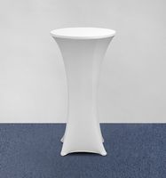 Stretch Husse 60cm weiss