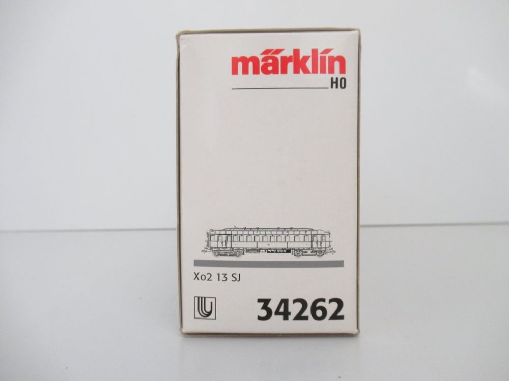 Märklin 34262 SJ XO2 13 Autorail Digital Époque III – Neuf Sous Emballage D'origine