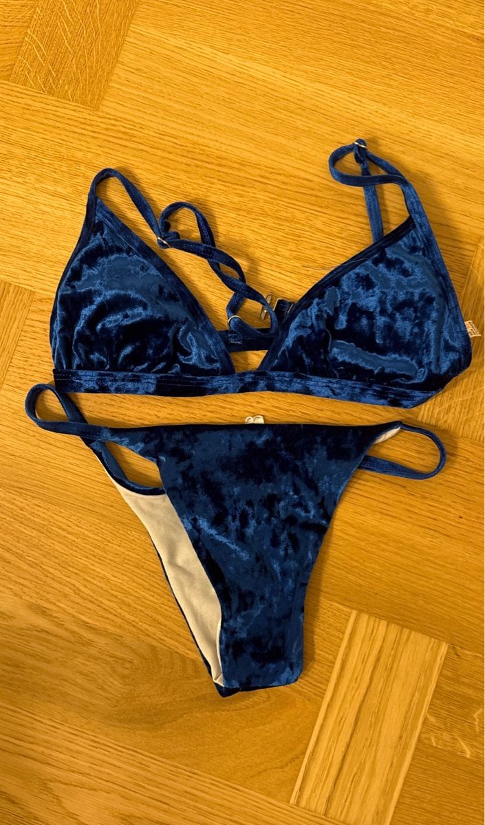 Costumi da bagno & Bikini: Bikini Samtoptik – Nuovo (secondo la descrizione) da Zürich venduto da pmorger01