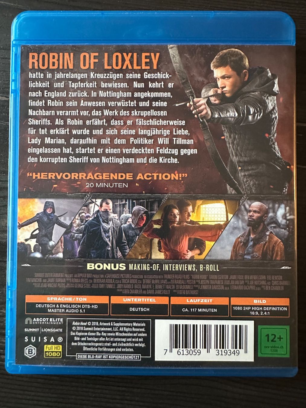 Tutti i DVDs: Robin Hood - Blue-Ray – Usato da Küttigen venduto da traumalix98 1