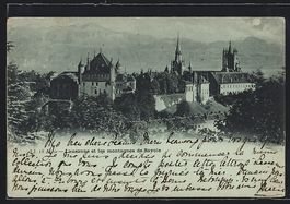 Lausanne, Vue générale et les montagne