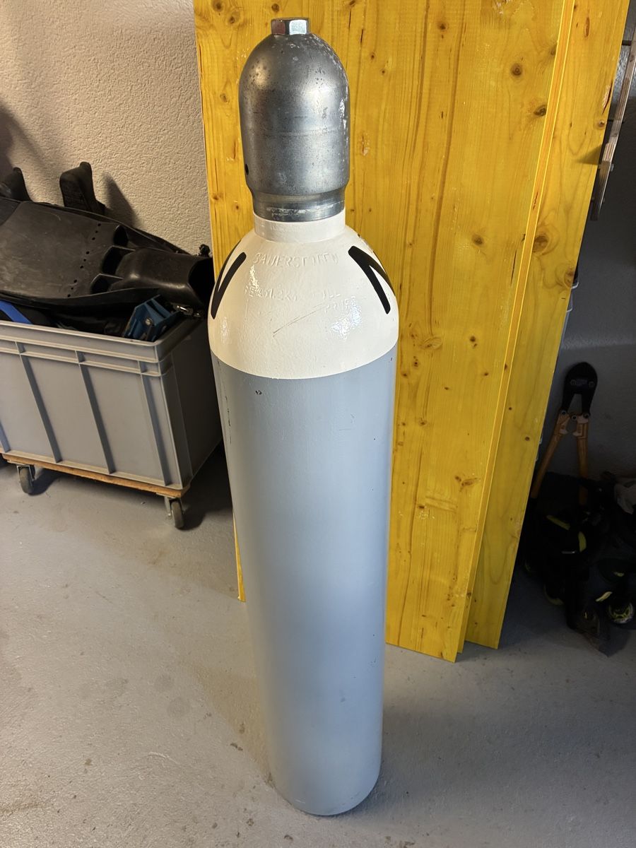 Apparecchiature e tecnologia a gas: Sauerstoffflasche. 30 Liter – Usato da Hittnau venduto da Luki78