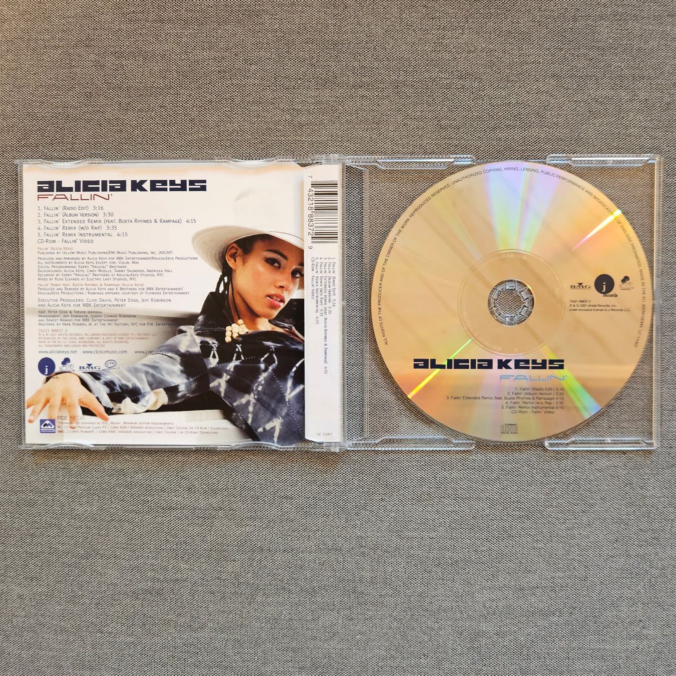 CDs: Alicia Keys - Fallin' Single-CD – Gebraucht aus Männedorf von egl_nfg9 2