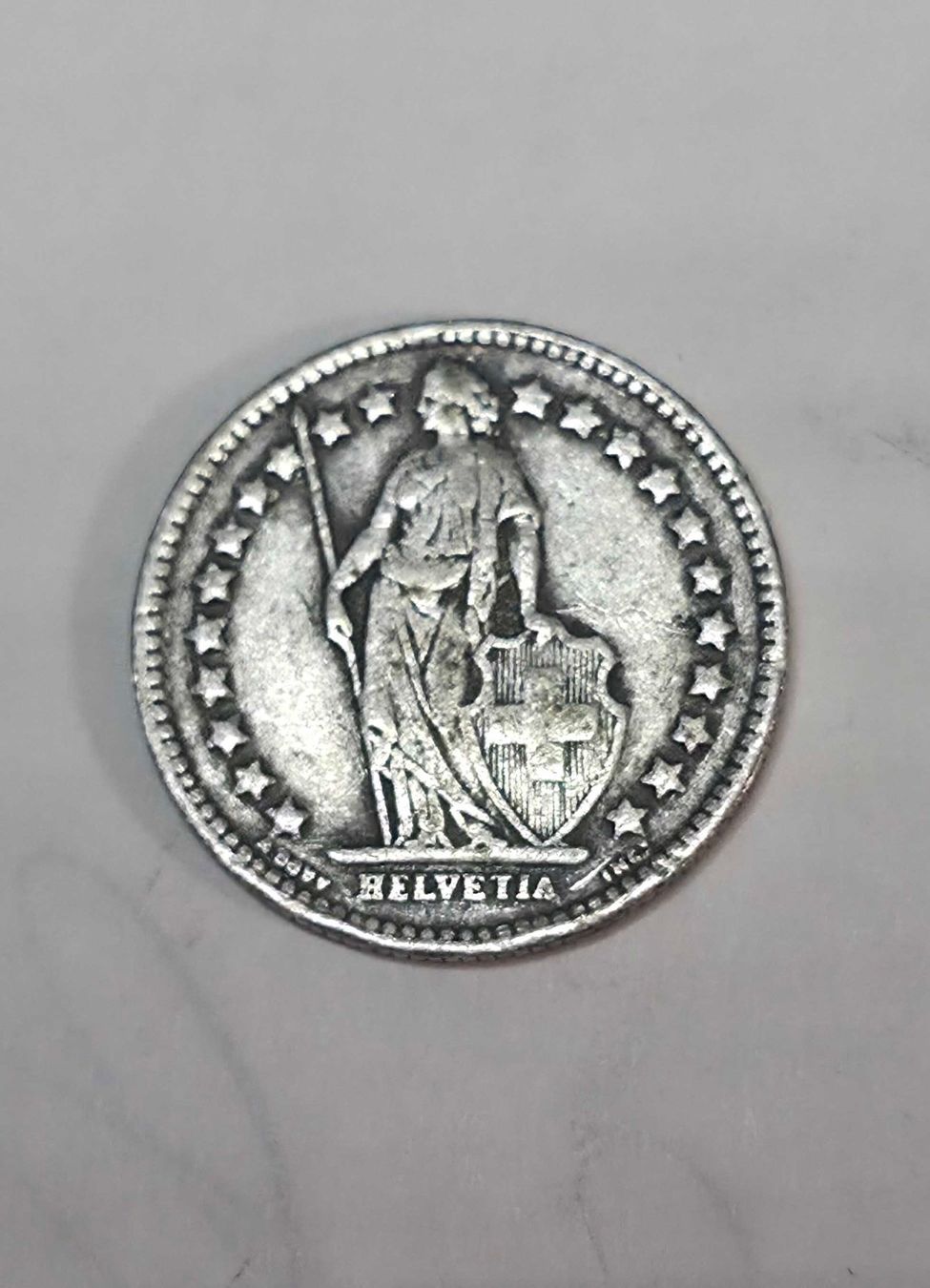 Tutti le monete: 50-Rappen 1937 Silber – Usato da Filzbach venduto da csc_7tb5 1