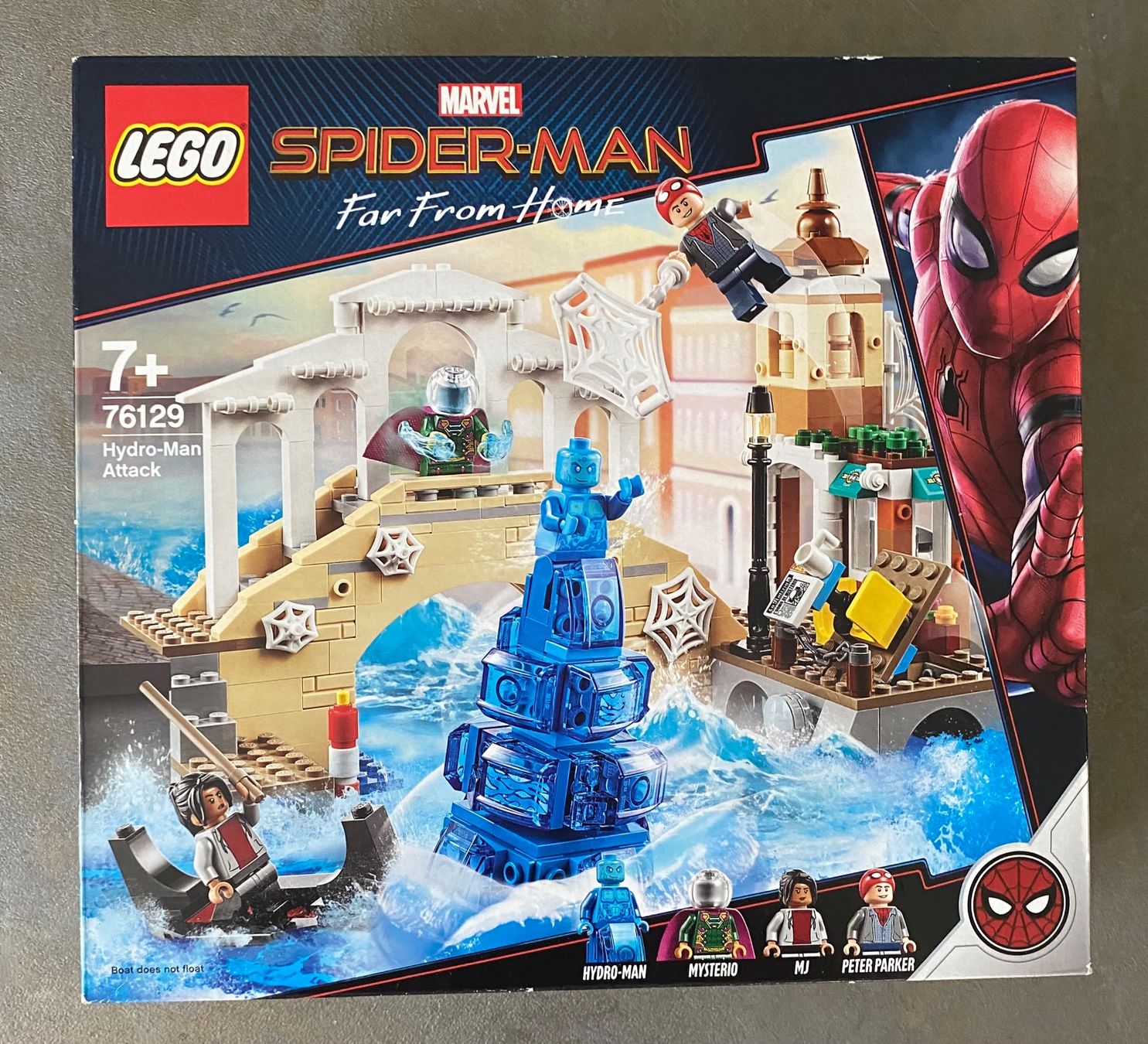 Lego Kit di costruzioni: LEGO Marvel Spider Man Far from Home Hydro Man Attack 76129 – Nuovo e nell'imballaggio originale da Oensingen venduto da CSCollectors