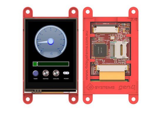 Monitor: Ecran LCD screen gen4-uLCD-24PT 2.4 pouce 4d systems display – Nuovo e nell'imballaggio originale da Malleray venduto da pixeleleven