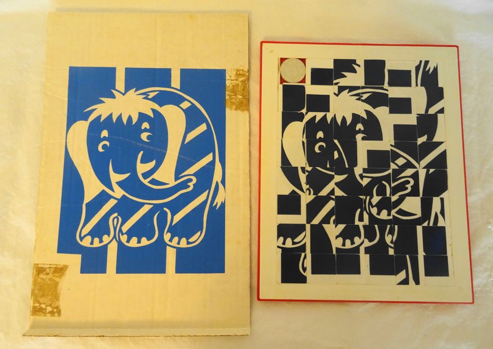 Zahlen-Schiebepuzzle - Klassisches Geduldsspiel Für Groß Und Klein