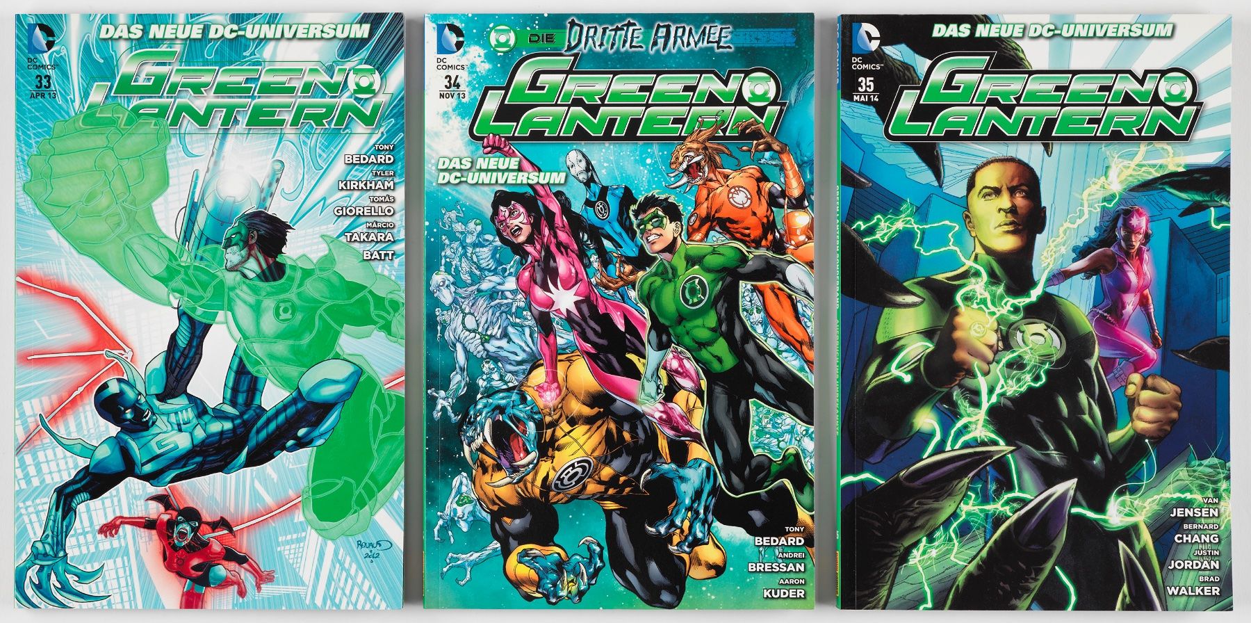 Comics: GREEN LANTERN #1-35 LOT von GEOFF JOHNS – Gebraucht aus St. Gallen von kobayashi-maru 9