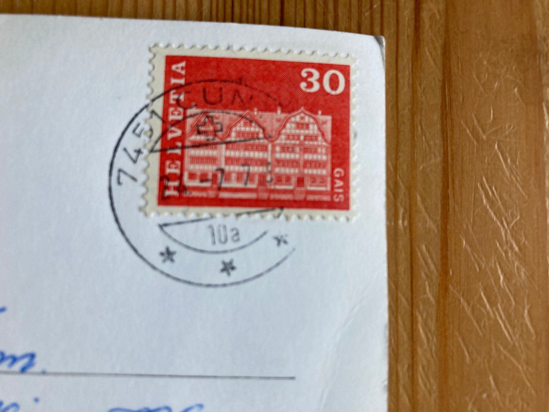 Cartoline postali: Langwies - AK 1973 – Usato da Oberuzwil venduto da Henri09 1