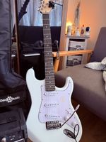 Set de guitare électrique LA par Gear4music – blanc
