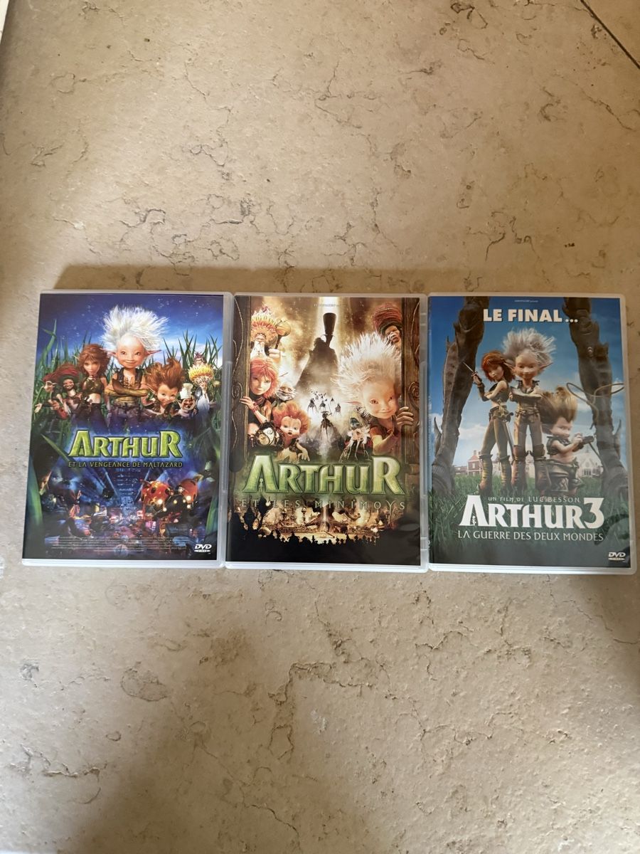 Tutti i DVDs: Trilogie Arthur (de Luc Besson) – Usato da Troinex venduto da grigri2020