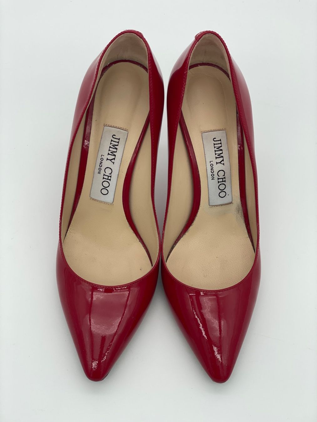 Jimmy Choo Scarpe da donna: Jimmy Choo Romy 85 Pump EU 35 Rot – Usato da Zürich venduto da shoe_shop 4