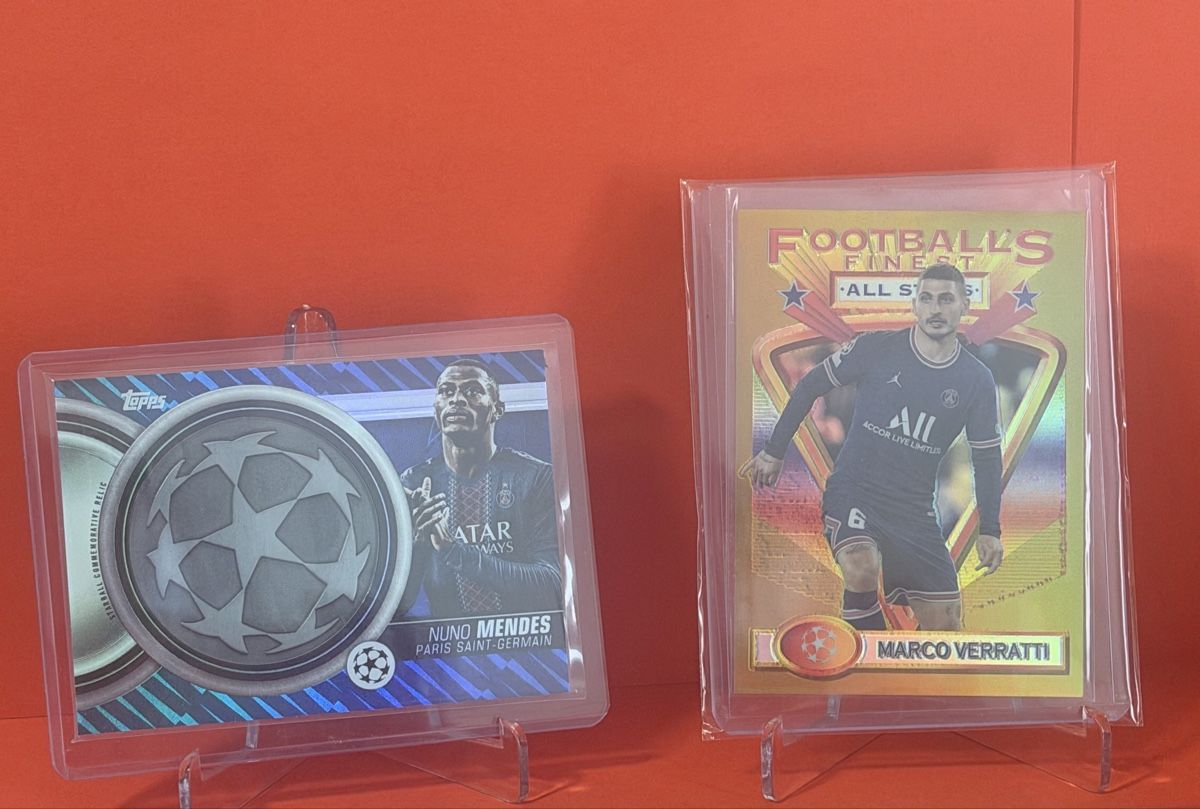 Topps Sammelbilder & Trading cards: PSG Sammlung – mit nummerierten Karten & Patch – Neu (gemäss Beschreibung) aus Embrach von BenzosCards 1